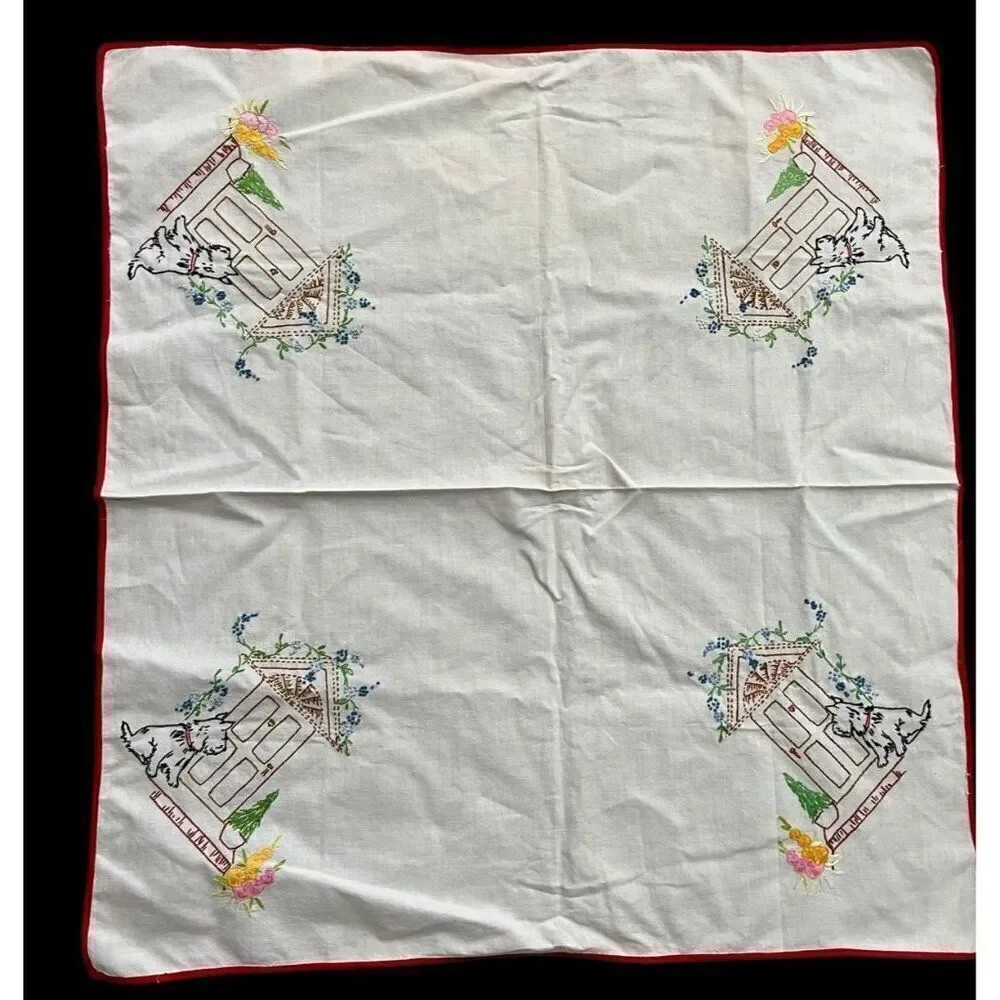 Handmade hand embroidered